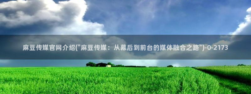麻豆视频 最新在线看：麻豆传媒官网介绍(\